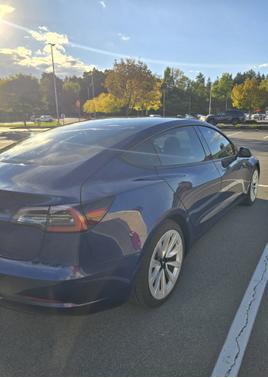 Blue 2021 Tesla Model 3 Standard Range Plus