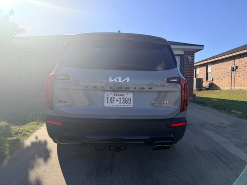 Gray 2022 Kia Telluride EX