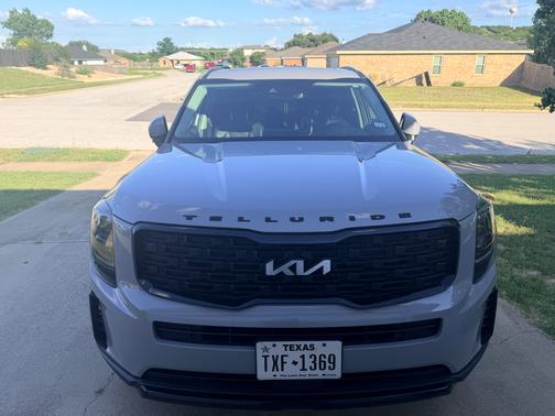 Gray 2022 Kia Telluride EX