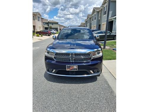 Blue 2017 Dodge Durango Citadel