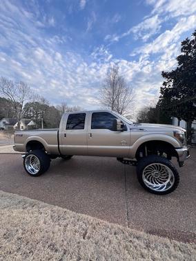 Gold 2014 Ford F-250 Lariat