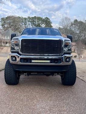 Gold 2014 Ford F-250 Lariat