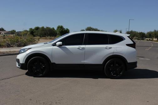 White 2021 Honda CR-V EX