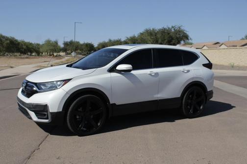 White 2021 Honda CR-V EX