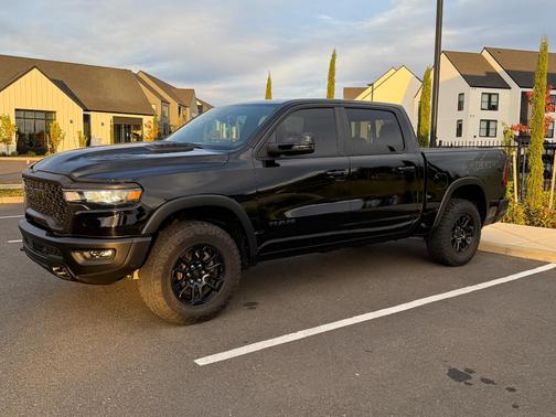Black 2025 RAM 1500 Rebel