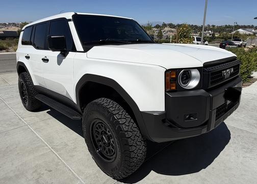 White 2025 Toyota Land Cruiser 1958
