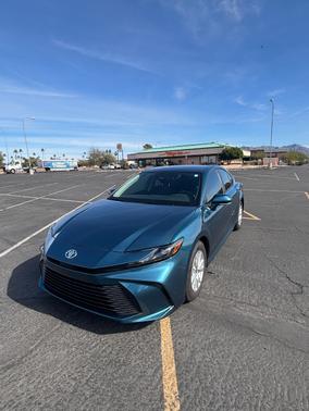 Blue 2025 Toyota Camry LE