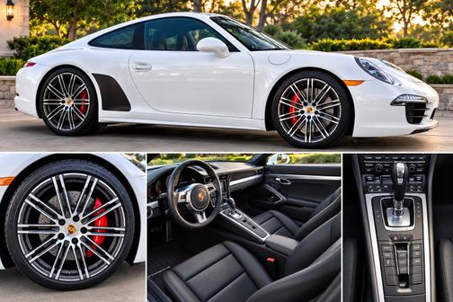 White 2016 Porsche 911 911 Carrera 4S