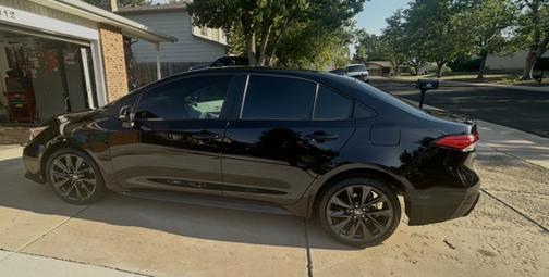 Black 2025 Toyota Corolla SE