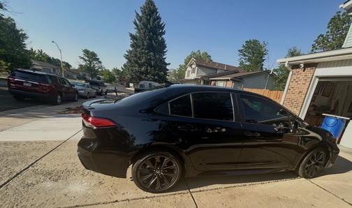 Black 2025 Toyota Corolla SE