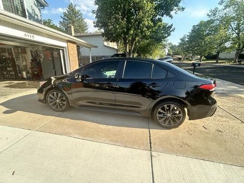Black 2025 Toyota Corolla SE