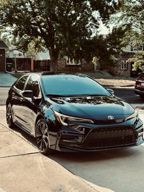 Black 2025 Toyota Corolla SE