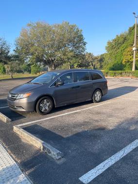 Gray 2015 Honda Odyssey LX