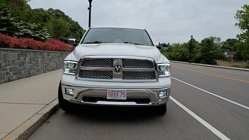 White 2011 Dodge Ram 1500 Laramie