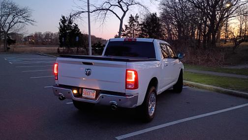 White 2011 Dodge Ram 1500 Laramie