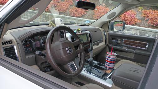 White 2011 Dodge Ram 1500 Laramie