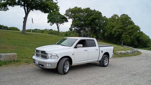 White 2011 Dodge Ram 1500 Laramie