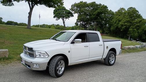 White 2011 Dodge Ram 1500 Laramie