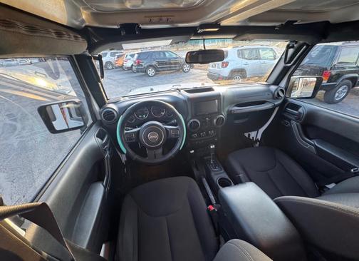 White 2015 Jeep Wrangler Unlimited Willys Wheeler