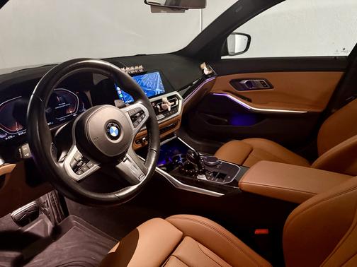 Gray 2022 BMW 330 i