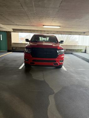 Red 2021 RAM 1500 Big Horn