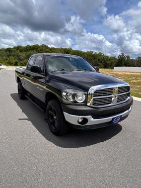 Black 2007 Dodge Ram 1500 SLT Quad Cab