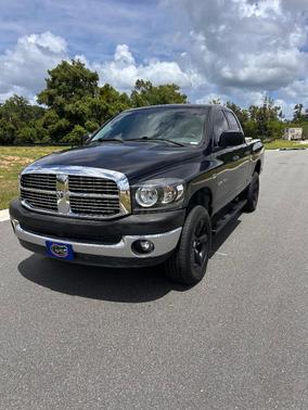 Black 2007 Dodge Ram 1500 SLT Quad Cab