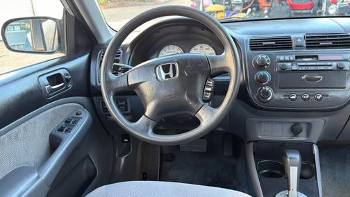 Gray 2002 Honda Civic LX