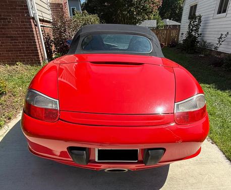 Red 2003 Porsche Boxster Boxster