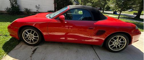Red 2003 Porsche Boxster Boxster