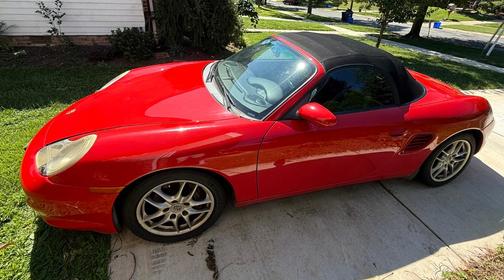 Red 2003 Porsche Boxster Boxster