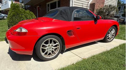 Red 2003 Porsche Boxster Boxster