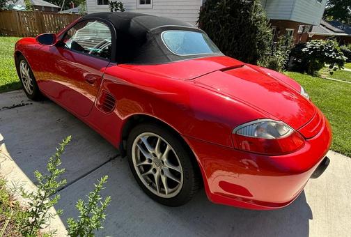 Red 2003 Porsche Boxster Boxster