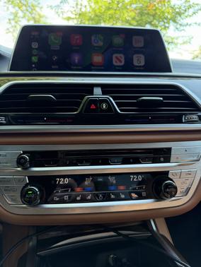 Black 2018 BMW 750 i xDrive