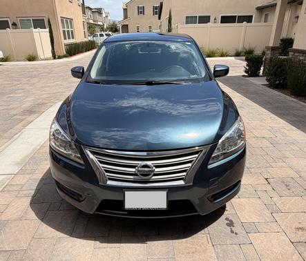 Blue 2015 Nissan Sentra SV