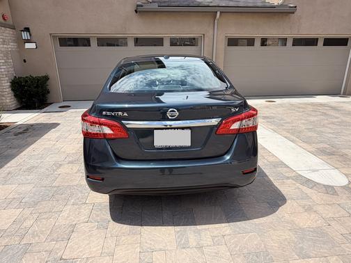 Blue 2015 Nissan Sentra SV