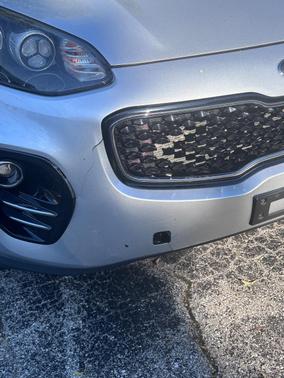 Silver 2018 Kia Sportage EX