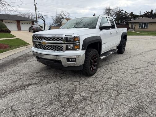 White 2015 Chevrolet Silverado 1500 1LT