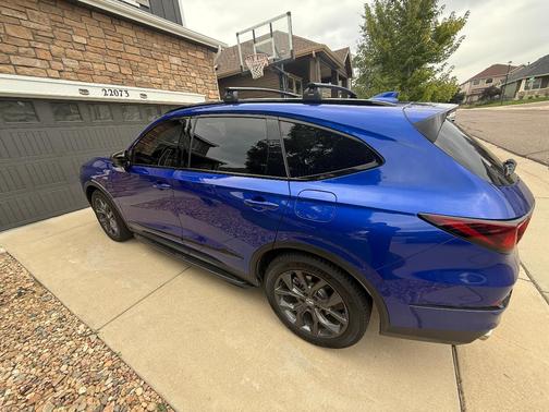 Blue 2023 Acura MDX A-Spec Package