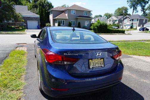 Blue 2016 Hyundai ELANTRA Value Edition