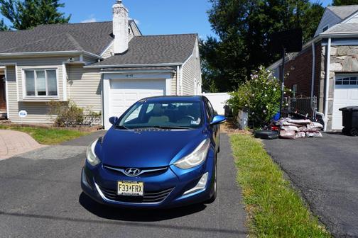 Blue 2016 Hyundai ELANTRA Value Edition