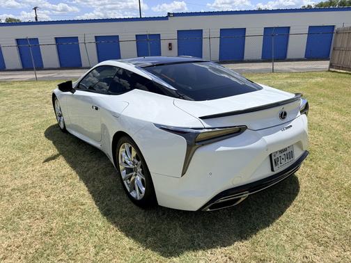 White 2018 Lexus LC 500h Base