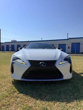 White 2018 Lexus LC 500h Base