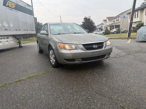 Gray 2008 Hyundai SONATA GLS