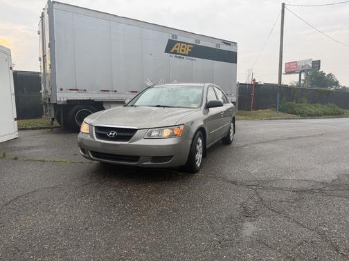 Gray 2008 Hyundai SONATA GLS