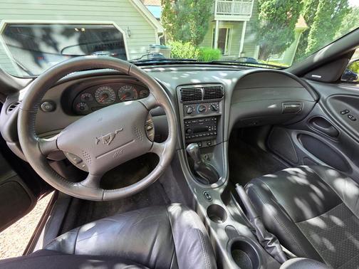Blue 2002 Ford Mustang GT