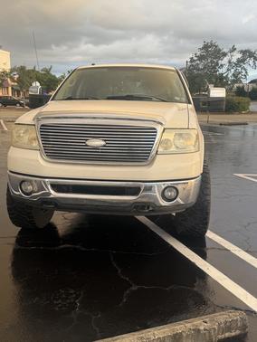 White 2008 Ford F-150 Lariat SuperCrew