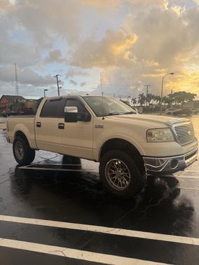 White 2008 Ford F-150 Lariat SuperCrew