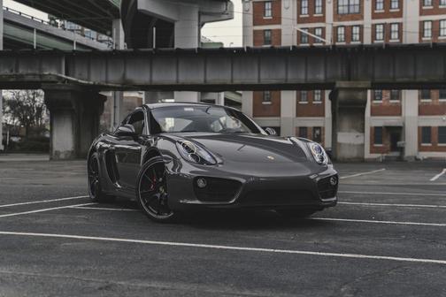 Gray 2015 Porsche Cayman Cayman