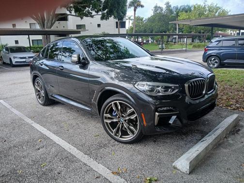 Gray 2020 BMW X4 M40i
